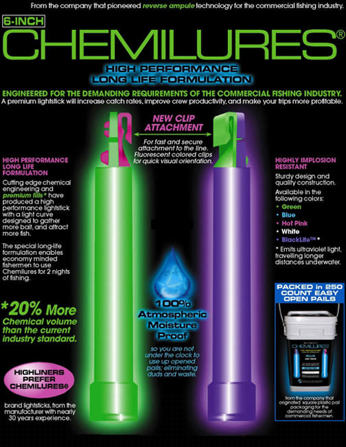 6 Inch Chemilures Lightsticks