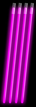 Pink Glow Briterope Swizzle Stick