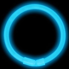 Blue Briterope Glow Bracelets